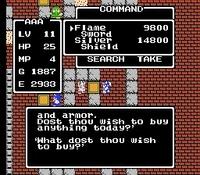 Dragon Quest sur Nintendo Nes